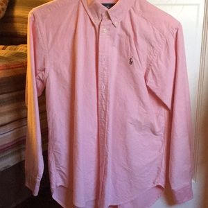 Pink Ralph Lauren dress shirt